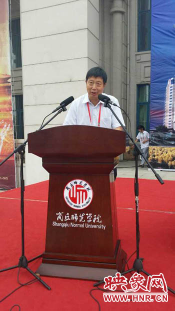 臺灣木球發明人、國際木球總會會長翁明輝致辭
