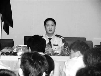 原夏縣公安局長孫宏軍資料圖。他涉嫌違紀違法目前被調查。