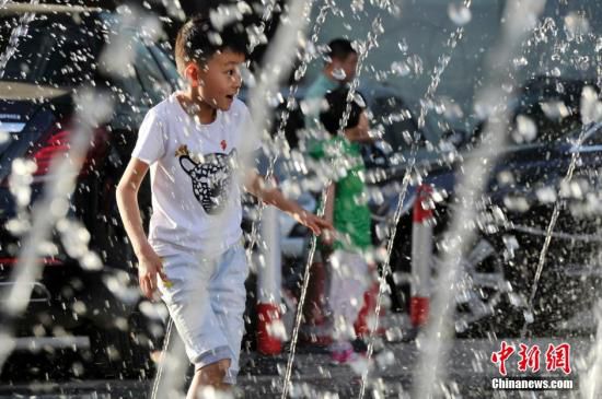 山西太原最高溫度達到36℃。
