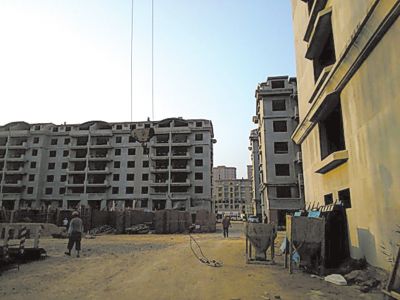 　適園雅居小區(qū)，已建起13棟住宅樓。