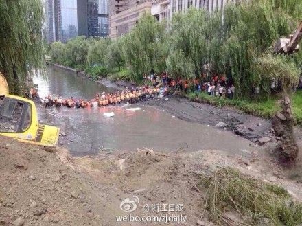 杭州地鐵4號線施工過程出現塌方透水