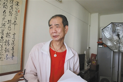 嫖娼事件后，區(qū)少坤向記者訴說委屈，他說：“這是一個圈套”。李根 攝