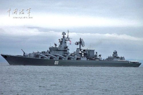 瓦良格號巡洋艦。