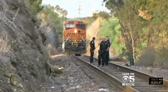 當時詹娜未注意火車駛來有真空效應，為撿手機而被吸入車底喪命。