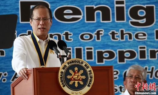 　　資料圖：菲律賓總統阿基諾。中新社發 Malacanang 攝