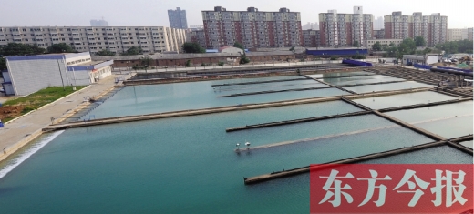 11月8日，鄭州柿園水廠，階梯水價近日成為熱議的話題