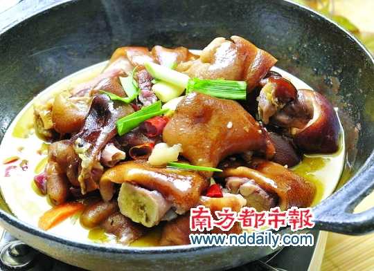 臘豬腳跟鹵豬手、南乳豬手味道是完全不同的