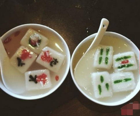 來碗清一色!火鍋店推出創意麻將湯圓