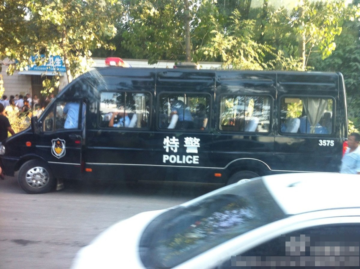 安陽公交車發生持刀搶劫案2死13傷 圖片來源網絡