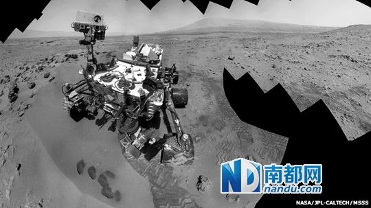 “好奇”號探測器在火星上發現水。