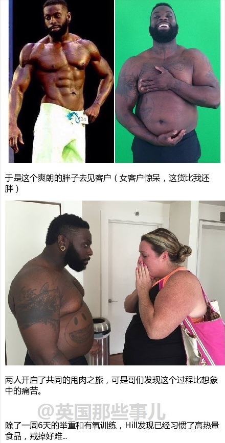 最敬業減肥教練 把自己吃胖再陪客戶甩肉