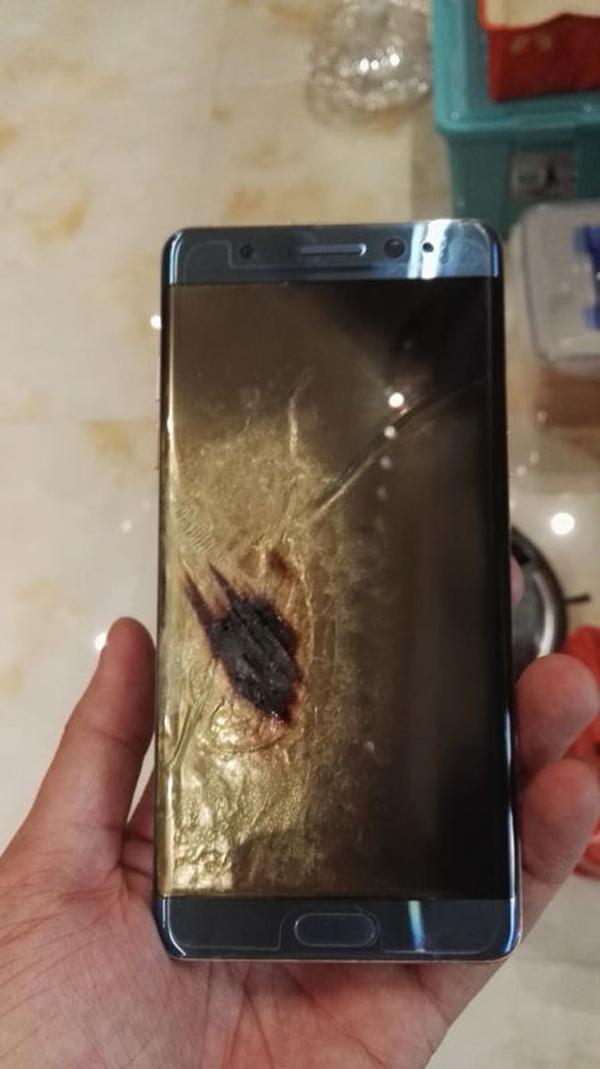 國(guó)行版三星Note 7也炸了？京東確認(rèn)這個(gè)訂單是真的