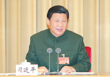 中央軍委改革工作會(huì)議11月24日至26日在京舉行。中共中央總書記、國家主席、中央軍委主席、中央軍委深化國防和軍隊(duì)改革領(lǐng)導(dǎo)小組組長習(xí)近平出席會(huì)議并發(fā)表重要講話。 新華社記者 李剛攝
