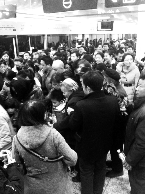 元旦當(dāng)天的客流量比開(kāi)通首日多出一倍