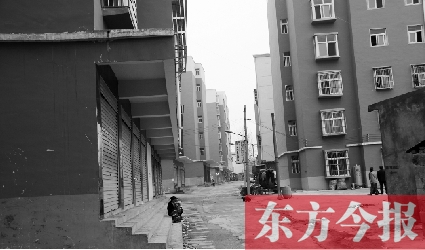 堯山景區隨處可見小產權房