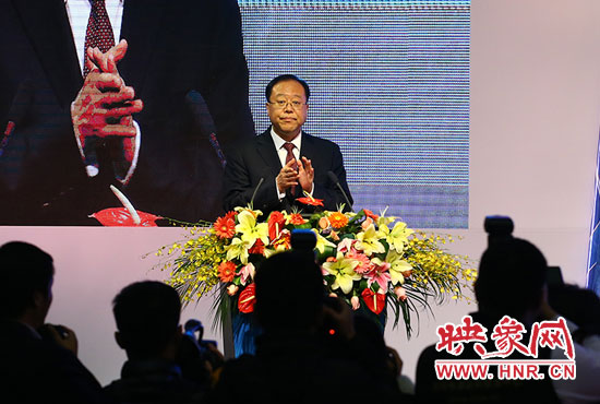 鄭州市市長馬懿宣布聯盟成立。
