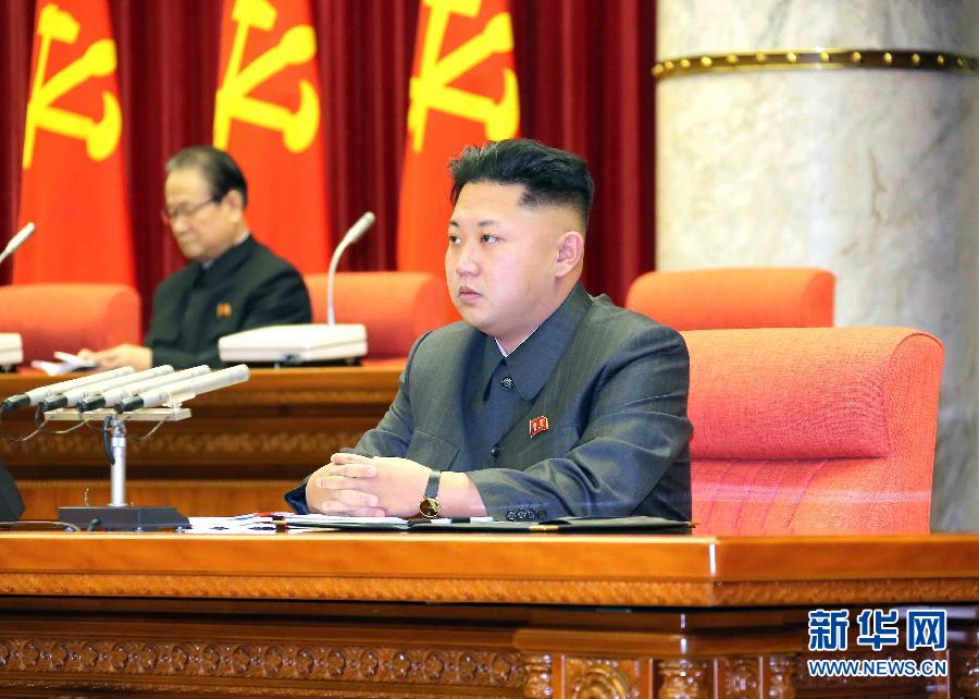 12月8日，在朝鮮平壤，朝鮮勞動黨第一書記金正恩出席并指導朝鮮勞動黨中央政治局擴大會議。