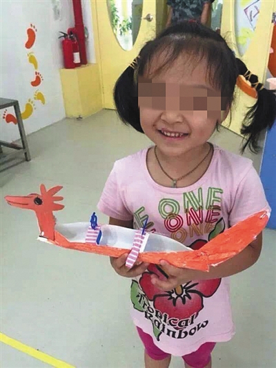 深圳5歲女孩羅一笑患上白血病，在深圳市兒童醫院救治。網絡截圖