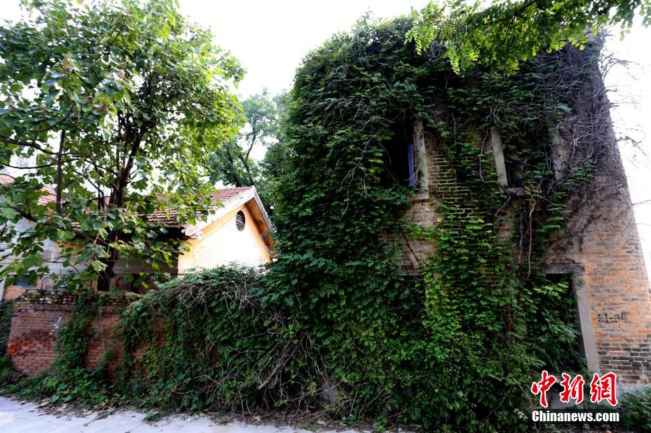 河南中牟發(fā)現侵華日軍建軍用火車站 炮樓壕溝壁壘森嚴