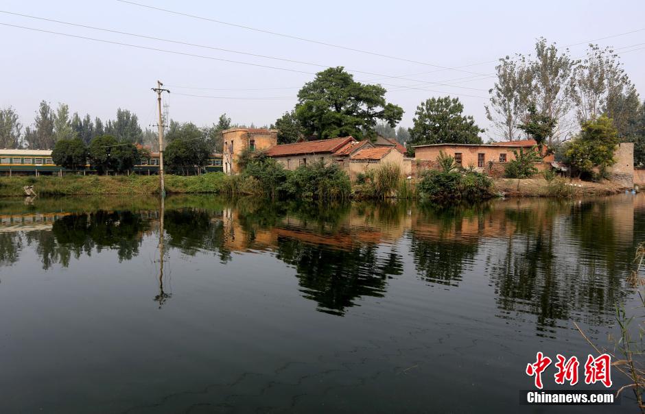 河南中牟發(fā)現侵華日軍建軍用火車站 炮樓壕溝壁壘森嚴