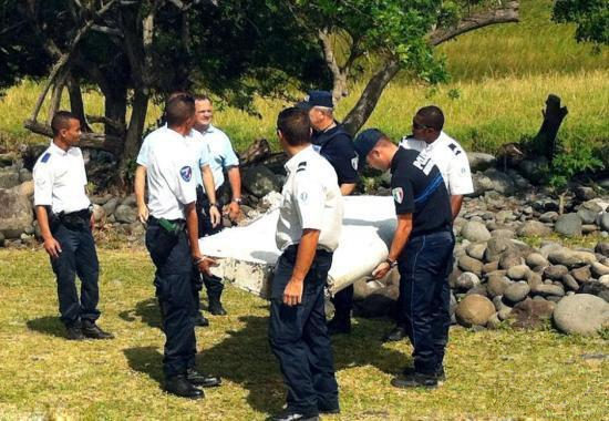 印度洋小島發現疑似馬航MH370機翼殘骸。(資料圖片)