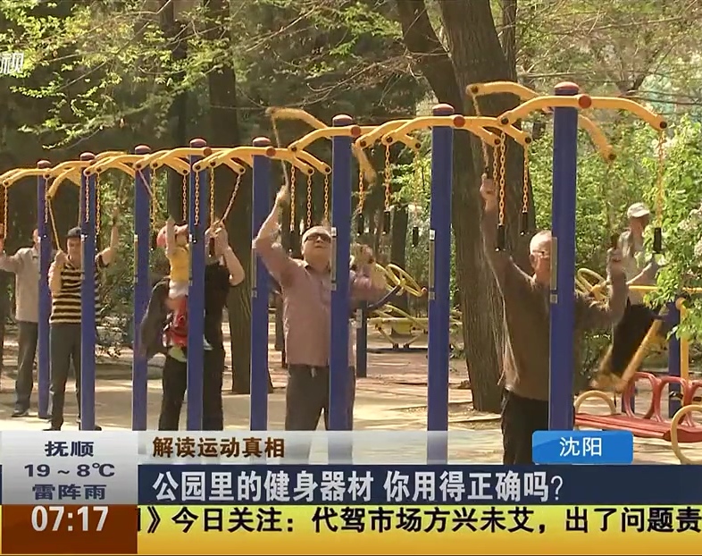 公園里的健身器材 你用得正確嗎？